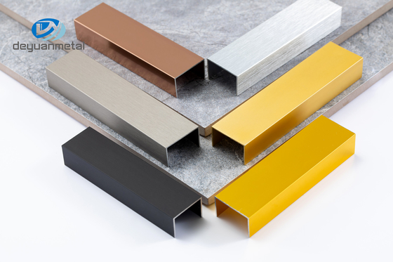 T5 Aluminiumu profiliert helle Farbe Andizing für Dekoration